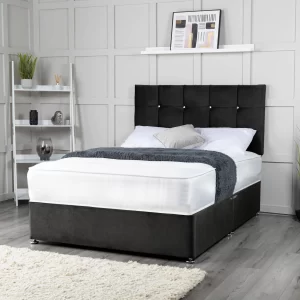 Cube Double Divan Bed - Available All Sizes